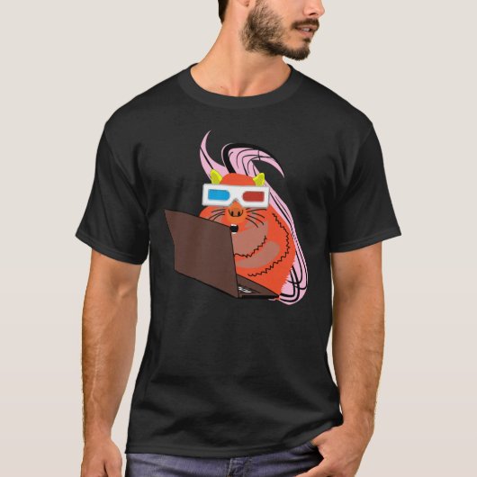 Naughty Squirrel #100 T-shirt (Voorkant)