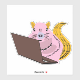 Naughty Squirrel #107 Sticker