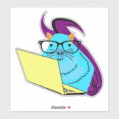 Naughty Squirrel #120 Sticker (Vel)