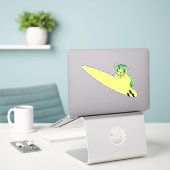 Naughty Squirrel #129 Sticker (Laptop op bureau)