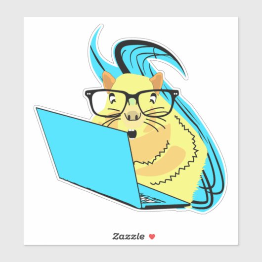 Naughty Squirrel #133 Sticker (Vel)