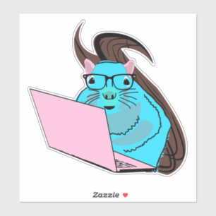 Naughty Squirrel #137 Sticker