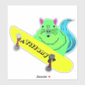Naughty Squirrel #142 Meisjesnaam Sticker (Vel)