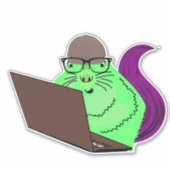 Naughty Squirrel #144 Sticker (Voorkant)