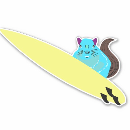 Naughty Squirrel #150 Sticker (Voorkant)