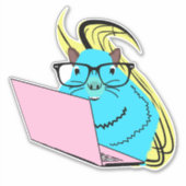 Naughty Squirrel #153 Sticker (Voorkant)