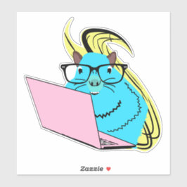 Naughty Squirrel #153 Sticker