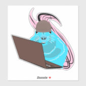 Naughty Squirrel #154 Sticker (Vel)