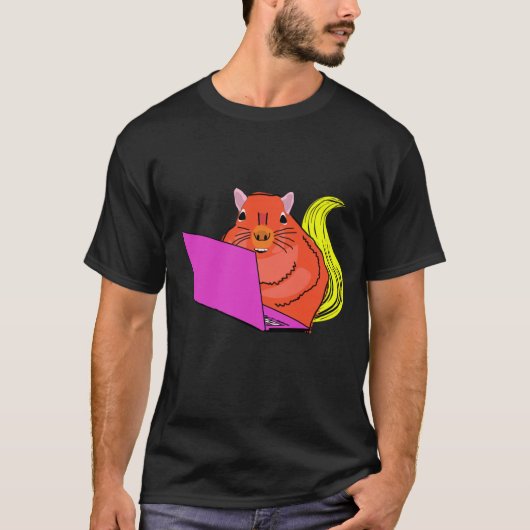 Naughty Squirrel #158 T-shirt (Voorkant)