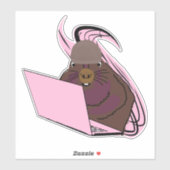 Naughty Squirrel #171 Sticker (Vel)