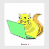 Naughty Squirrel #172 Sticker (Vel)