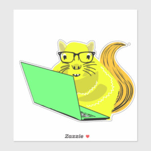 Naughty Squirrel #172 Sticker