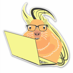 Naughty Squirrel #176 Sticker