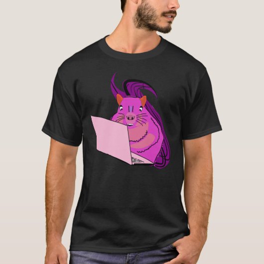 Naughty Squirrel #190 T-shirt (Voorkant)