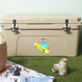 Naughty Squirrel #199 Skateboarden Sticker (Koeler)