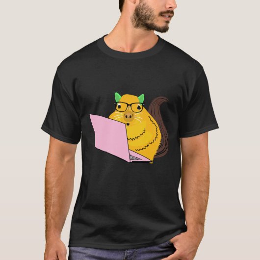 Naughty Squirrel #239 T-shirt (Voorkant)