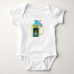 Naughty Squirrel #253 Baby Coffee Romper