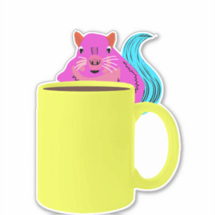 Naughty Squirrel #279 Sticker