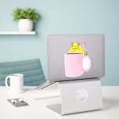 Naughty Squirrel #341 Sticker (Laptop op bureau)