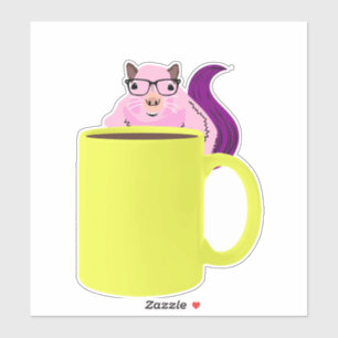 Naughty Squirrel #344 Sticker