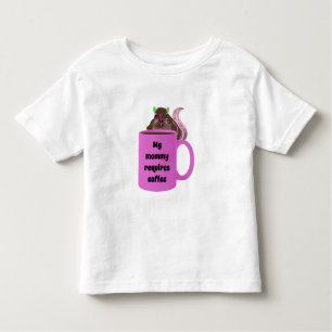 Naughty Squirrel #366 Toddler Kinder Shirts