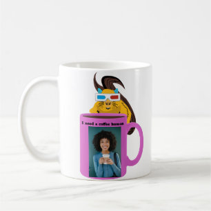 Naughty Squirrel #399 Coffee Human Koffiemok