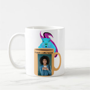Naughty Squirrel #448 Coffee Human Koffiemok