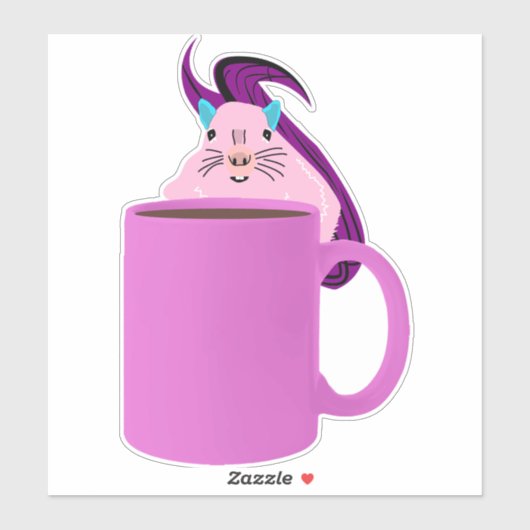 Naughty Squirrel #465 Sticker (Vel)