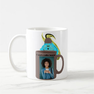 Naughty Squirrel #467 Coffee Human Koffiemok