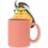 Naughty Squirrel #515 Sticker (Voorkant)