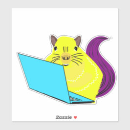 Naughty Squirrel #56 Sticker