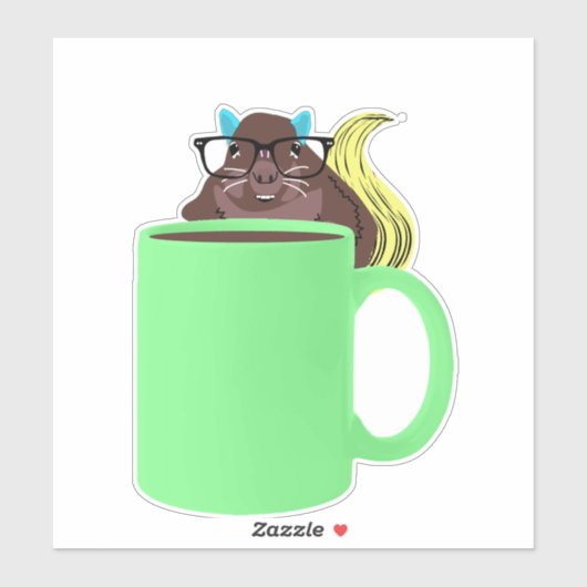 Naughty Squirrel #577 Sticker (Vel)
