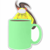 Naughty Squirrel #620 Sticker (Voorkant)