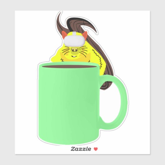 Naughty Squirrel #620 Sticker (Vel)