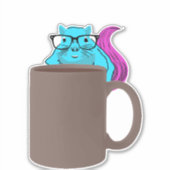 Naughty Squirrel #641 Sticker (Voorkant)