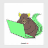 Naughty Squirrel #64 Sticker (Vel)