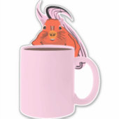 Naughty Squirrel #661 Sticker (Voorkant)