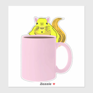 Naughty Squirrel #662 Sticker