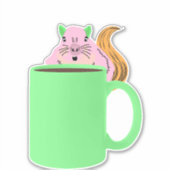 Naughty Squirrel #681 Sticker (Voorkant)