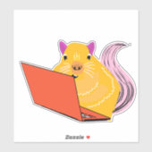 Naughty Squirrel #70 Sticker (Vel)