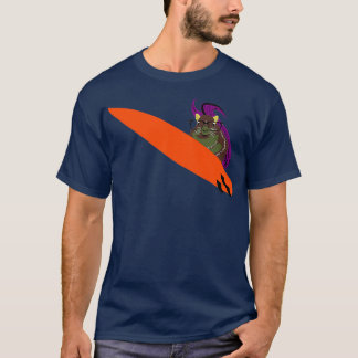 Naughty Squirrel 731 Surfen T-shirt