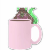 Naughty Squirrel #739 Sticker (Voorkant)