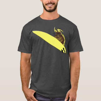 Naughty Squirrel 768 Surfing T-shirt