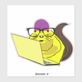 Naughty Squirrel #78 Sticker