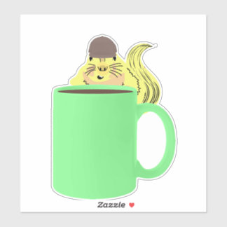 Naughty Squirrel #792 Sticker