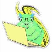 Naughty Squirrel #84 Sticker (Voorkant)