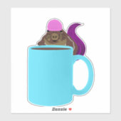 Naughty Squirrel #853 Sticker (Vel)