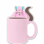 Naughty Squirrel #863 Sticker (Voorkant)