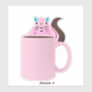 Naughty Squirrel #863 Sticker