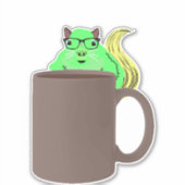 Naughty Squirrel #887 Sticker (Voorkant)